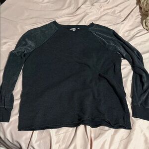 AE Black and Gray Long Sleeve Shirt
